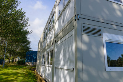 Image of a two storey portacabin.